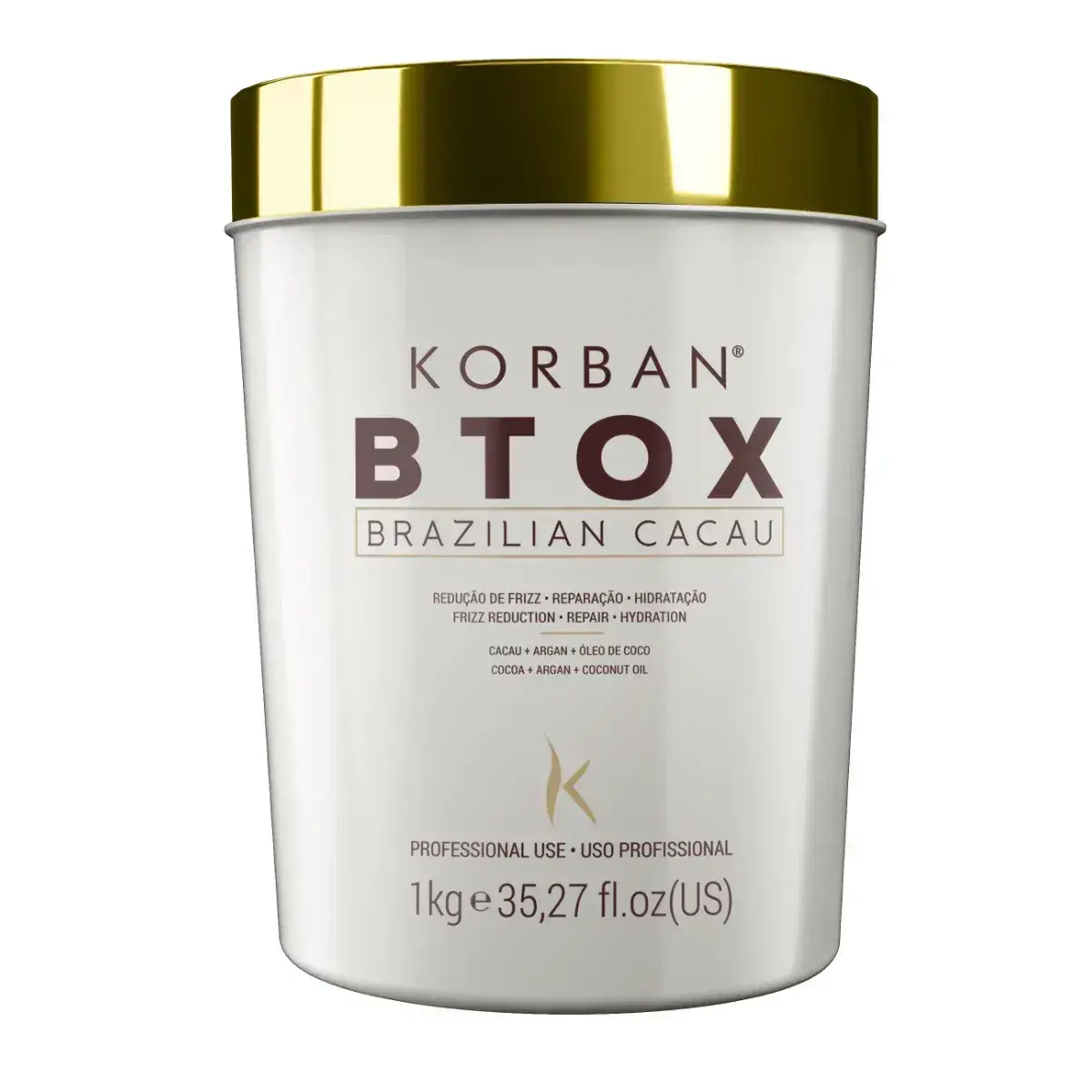 KORBAN Btox Brasileño Cacau Reducción de Frizz 1kg
